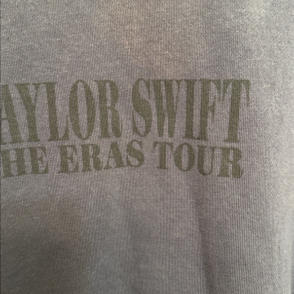 Taylor Swift The Eras Tour Dark blue Gray Crewneck Sweatshirt - Picture 2 of 5